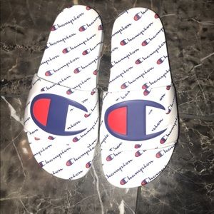Authentic champion slides